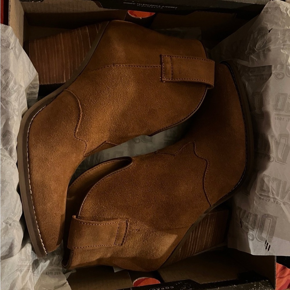 Dingo #Flannie Leather Bootie